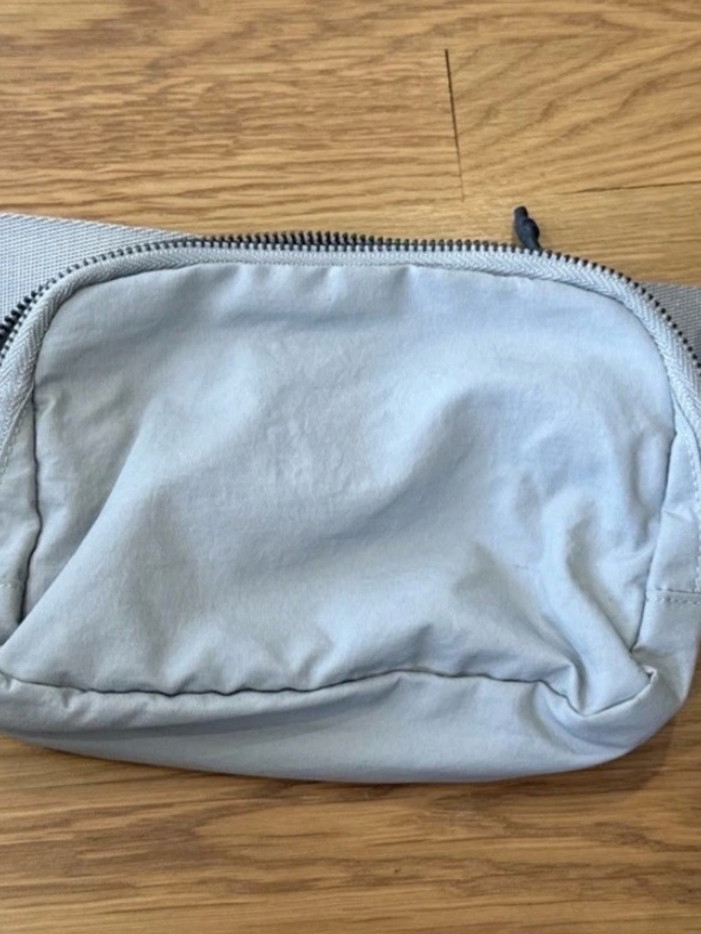Light Gray Women's Belt Bag/Crossbody Pouch - Soft Everyday Carry